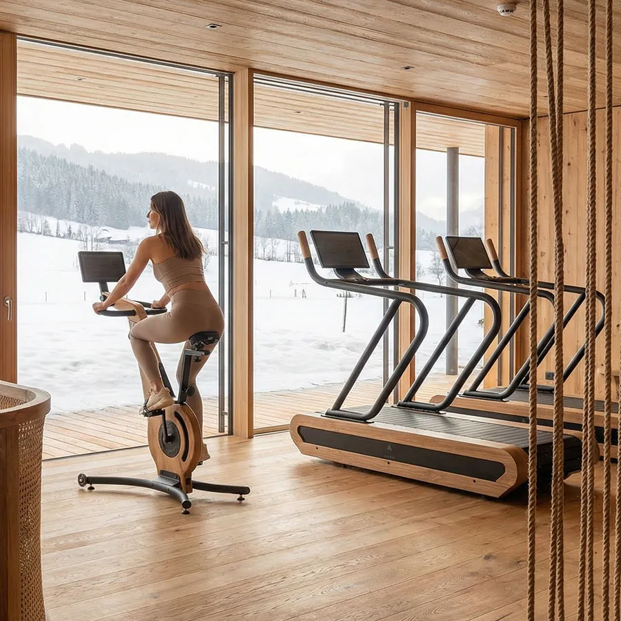 Spa-omgeving met NOHRD-apparatuur.